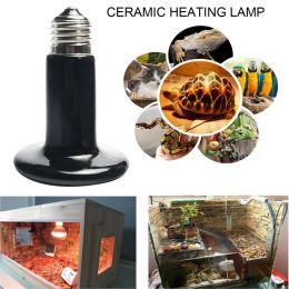 Pet Ceramic Heating Lamp 25W 50W 75W 100W 150W 200W IR Heat Emitter Bulb 220-240V Turtle Snake Lizard Heater Lamp
