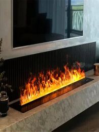 1000 MM L Fake Flame Water Electric Fireplace 3d Steam Vapour Fire Pits