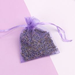 2pcs Natural Dried Rose Jasmine Lavender Sachet Bag Aromatherapy Wardrobe Desiccant Sachet Car Room Air Refreshing Lasting