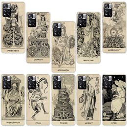 Fool Tarot Card Meanings Phone Case For Xiaomi Poco X4 F4 GT X3 NFC X5 X6 Pro 5G M5 M5S M4 M3 F5 Mi Note 10 Lite F3 F2 F1 Cover
