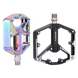 Ultralight Bicycle Colourful Pedals Sealed Bearing Aluminium Alloy Cycling Non-slip Mountain Bike Road Bike Pedals Accessories