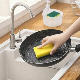 Storage Bottles Hand Soap Dispenser Countertop Detergent Holder With Sponge 2-in-1 Face Wash Dish Washing Liquid Pot Kitchen Accessory