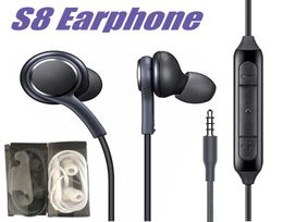 S8 Earphone Earbuds 35mm Jack Inear Headphones With Mic Volume Control For Samsung Galaxy S8 S8 Plus S7 S6 Edge Note 82105806