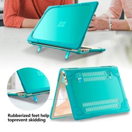 Cases Protective case for Microsoft Surface Laptop 13.5 inch 1769 1867 Shockproof cover foldable stand holder