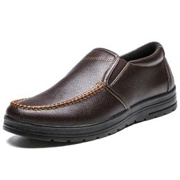 Shoes Men's Light Leather Casual Shoes Outdoor Walking Shoes Comfortable Sports Shoes Soft Social Shoes Men's Luxury Brand Copy Shoes