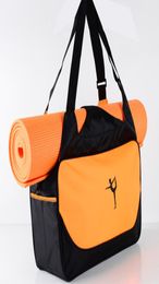 Large capacity yoga mat bag, lightweight sports ggage tote bag, one-shoulder sports bag can be Customised logo5561304