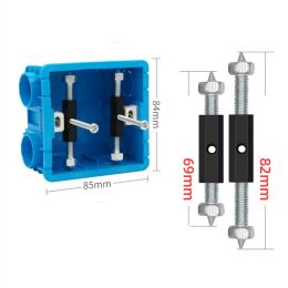 1set Wall Switch Socket Cassette Repairer Switch Cassette Screw Support Rod for Socket Cassette Repair Electrical Accessories