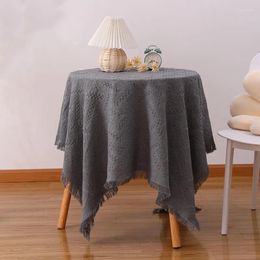 Table Cloth Nordic Coffee Simple Colour Decro Cover Long Square Dust-proof