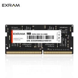 RAMs EXRAM memoria ram DDR4 16GB 8GB Laptop Memory 2133MHz 2400MHz 2666MHz 260PIN Sodimm Notebook memory compatible Intel and AMD