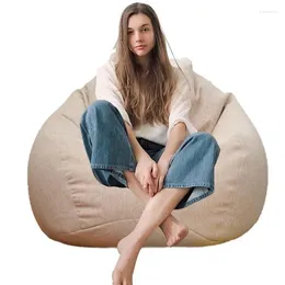 Chair Covers Adult Kid Large Bean Bag Sofa Couch Cover Relax High Back Lounge No Filling Puff Chairs Living Room Furniture