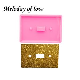 Glossy Silicone Light switch covers Mold, Outlet covers Epoxy Jewelry Resin Casting Moulds Clay Molds in Sculpture DY0776
