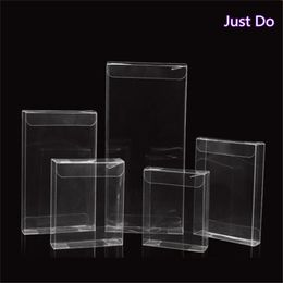 5*2cm Clear PVC Gifts Box Transparent Candy Gift Packaging Box Square flat clear box for packing Transparent Clear Candy Box
