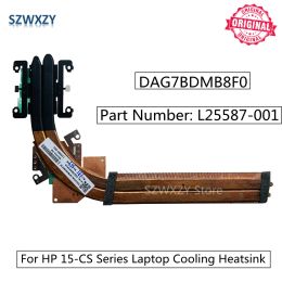 Pads SZWXZY New Original For HP 15CS Series Laptop Cooling Heatsink L25587001 DAG7BDMB8F0 Model 100% Tested Fast Shipping