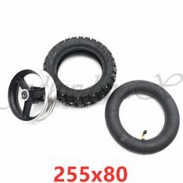 10x3 Inch Electric Scooter Off Road Winter Snow Tire Ice Tyre Tube for Speedual Grace 10 Zero 10X 10*3.0 255x80