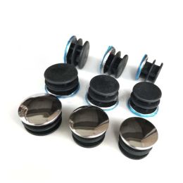 16mm~50mm Round Pipe Blanking Insert Plug Tube End Caps Table Chair Leg Hole dust cover Non-slip Furniture Levelling feet system
