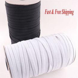 Elastic Bands Elastic Rope Rubber Elastic Cord Band Garment Sewing Accessories White Elastic Rope