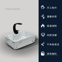 New Chinese Hand-painted Bathroom Washbasins Artistic Bathroom Sinks Personalised Ceramic Washbasin Home Toilet Washing Sinks