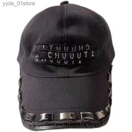 Ball Caps New Luxury 2023 Undercover Metal Rivets Hole Old Wash Mens Womens Hat C Snback c casquette baseball hats Casual #161 L46