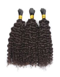 Bulk Hair for Braiding Mongolian Afro Kinky Curly Bulks Hair Extensions No Attachment7086486