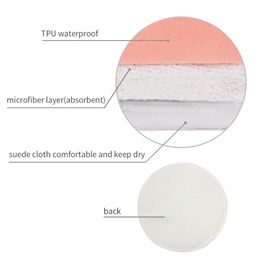 Organic Bamboo Nursing Breast Pads Breastfeeding Nipple Pad for Maternity Reusable Nipplecovers for Breast Feeding Nursing Pads