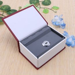 New Mini Home Security Dictionary Book Safe Cash Jewellery Storage Key Lock Box Hot