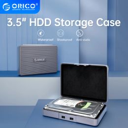 Enclosure ORICO 3.5 Inch Hard Disc Protection Box External Hard Disc Storage Box Builtin EVA Shockproof Antifall ORICO Official Store
