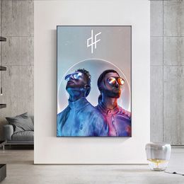 Large Canvas Painting Pnl Album Two Brothers Art Wall Pictures for Living Room Famous Art Print Posters Cuadros