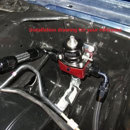 Sport Adjustable Fuel Pressure Regulator Kit (W' Gauge/No W') For Toyota Corolla 1.8 7AFE 4AFE 93-97 HU-7MGT-ZTGA