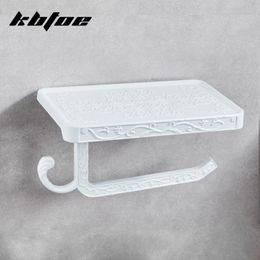 Vintage Antique Aluminum Bathroom Toilet Paper Holder Mobile Phone Holder With Shelf Towel Rack Toilet Paper Rack Tissue Box