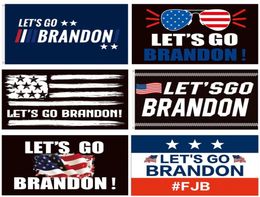 3 5ft Lets Go Brandon USA Banner Flag Indoor Outdoor Flying Flags 90 150cm Garden Flags FJB SingleStitchedPolyester With Brass 2730828