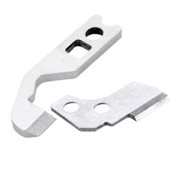 Metal Sewing Machine Upper&Lower Knife Blade 788013009/788011007 for Janome New Home 1110Dx,204D,504D,634D,888 Kenmore Husqvarna