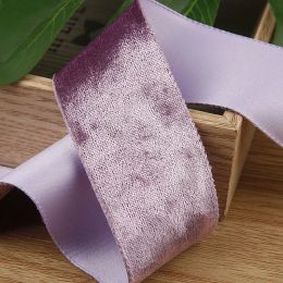 Kewgarden 15mm 25mm 40mm 1" 1.5" Velvet Ribbons DIY Make Bow tie Hair Accessioes Materials Handmade Carfts Sew Supply 10 Yards