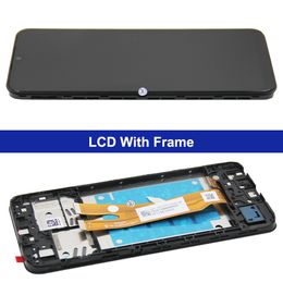 6.5" Amoled For Samsung Galaxy A03 Core LCD Display For SamsungA032F SM-A032F/DS with Frame Touch Screen Digitizer Replacement