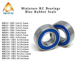 1pcs MR126-2RS 6x12x4 mm ABEC3 Mini Ball Bearing 6 12 4 MR126RS L1260D 6*12*4 Small Air Tools Bearing