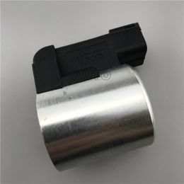 HYUNDAI R225-7 Safety lock solenoid valve coil Pilot coil excavator fitting inner diameter 18mm height 40mm