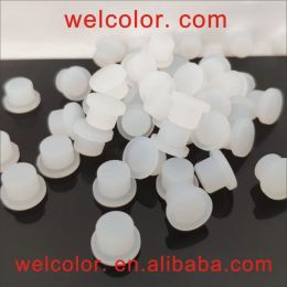 1.0 1.5 2 3 3.5 4 5 6 3/32" MM Solid High Temp Soft Round silicone rubber electric appliance anti dust plug stopper bottle plugs