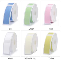 Printers Niimbot D11 Printing Label Supermarket Waterproof AntiOil TearResistant Price Label Pure Colour ScratchResistant Paper Roll