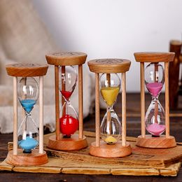 Time Hourglass Timer Children Fall Proof A Set Of 5 / 10 / 30 Minute Half-hour Timing Quicksand Funnel Ornament