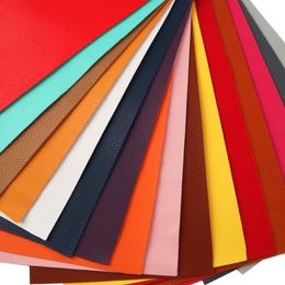 20*33cm Small Lychee Solid Faux Synthetic Leather Fabric For Bows Leather Crafts DIY Handmade Material Earrings Shoe,1Yc18157