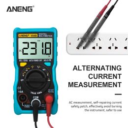 ANENG V04B LCD Professional True Rms Multimeter Portable Multimetro Tester Tool Smart Measuring Multitester With Buzzer Function