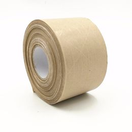 Fibre line Wet water kraft paper Waterborne Kraft sealing tape 45M