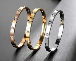 Card Fashion Bracelet Ten Diamond Clasp Titanium Steel Hand Ring Online Popular Live Broadcast Handpiece