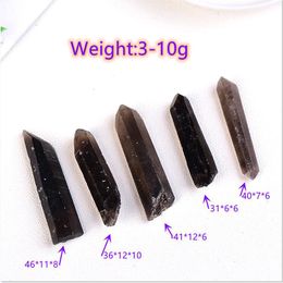 1PC Natural Smoky Lemurian Quartz Crystal Stone Rough Rocks Specimen Quartz Crystals Wand Healing Reiki Mineral Home Decoration