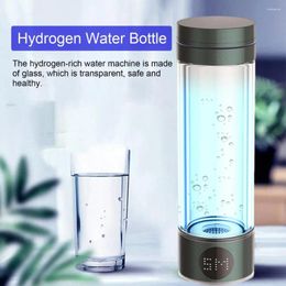Water Bottles Hydrogen Bottle Drinking Rechargeable Generator 260ml For Home Office Super Rapid
