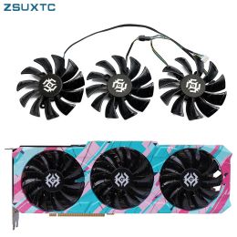 Pads GA92S2U 0.46A Cooler Fans RTX3080 for ZOTAC GeForce RTX 3090 3080 3070 3060 Ti XGAMING Graphics card Cooling Fan