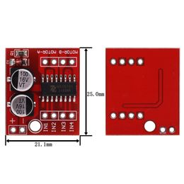 1.5A 2 Way DC Motor Driver Module 2V-10V 2 Channel PWM Speed Dual H-Bridge Stepper L298N