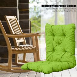 Sun Lounger Cushions And Pads Non-Slip High-Back Lounger Rocking Chair Cushions With Back Thick Folding Replacement Recliner Pad