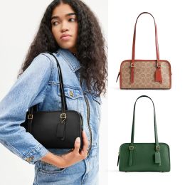 Coache Schultertotte Leder -Luftrüschen Luxurys Designer -Tasche Frauen Herren Hochwertige Handtasche Duffle Swing Reißbeutel Mode Clutch kleine Baguette Crossbody Pochette Taschen