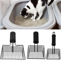 Metal Cat Litter Shovel Litter Sand Scoop Sifter Shovel Pet Cat Reusable Litter Shovel Cleaning Supplies