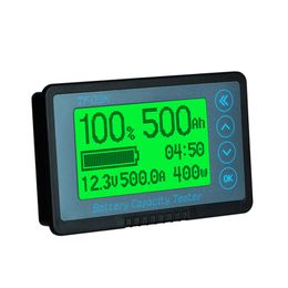 New TF03K 8-120V 50A 100A 350A 500A Battery Capacity Tester Coulometer Coulomb Counter Volt Amp Metre